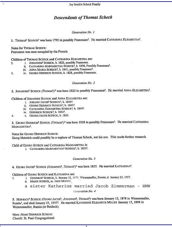 Scheck manuscript page 2 Scheck manuscript page 2
