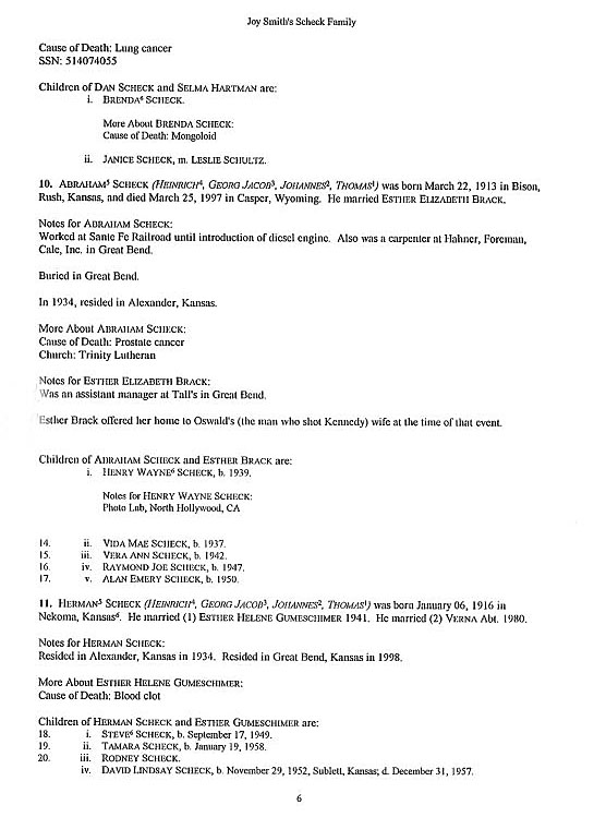 Scheck manuscript page 5 Scheck manuscript page 5