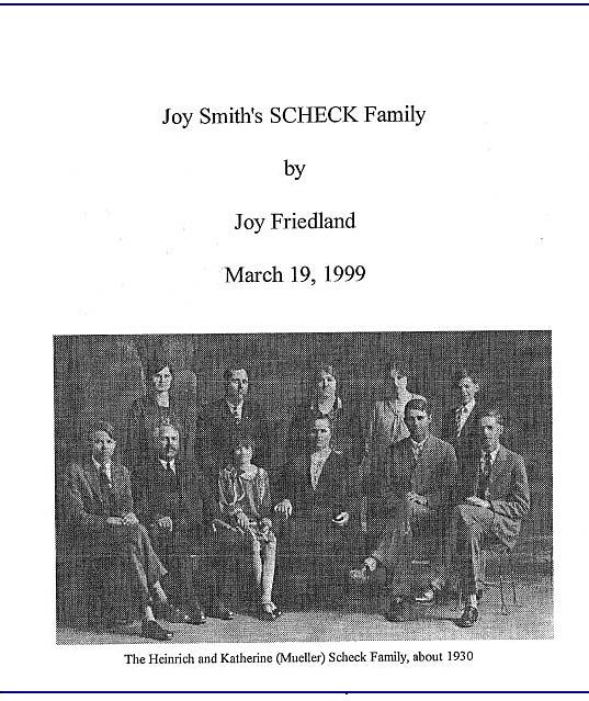 Scheck manuscript title page Scheck manuscript title page