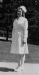 Esther Anstoetter Joyce newly graduated as a nurse