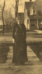 Helen Irene Swartz in Fairbury, Nebraska where she was teaching before her marriage