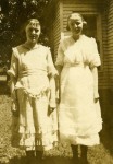 Lucile and Winifred McLeland in Iola Kansas